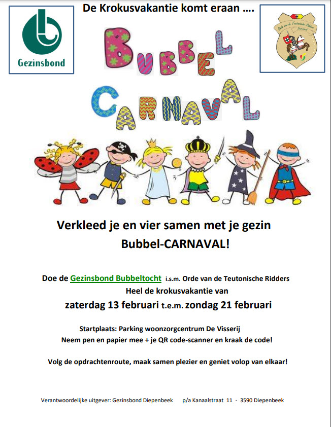 carnaval wandeling